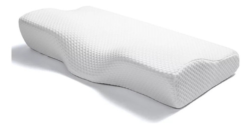 Almohada Cómoda, Grande, Alta Y Suave De 6 Cm, Color Blanco