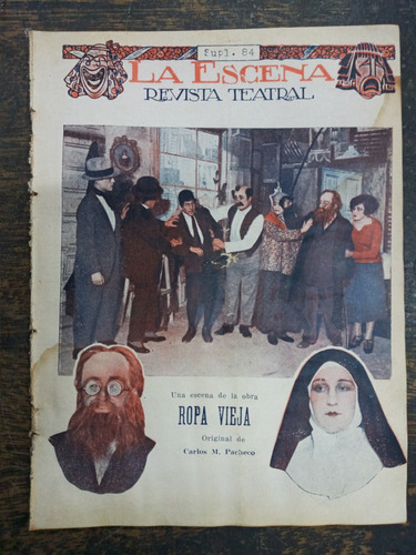 Ropa Vieja * Carlos M. Pacheco * Teatro * 1923 *