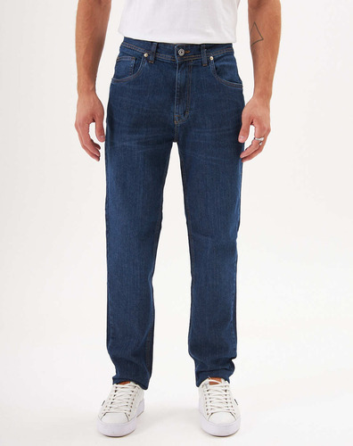Jean Hombre Brooksfield Slim Fit Firenze Dark Blue 5110b