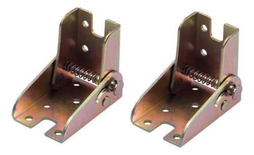 2x Autocatirios Para La Mesa De Bloqueo De Color Galvanizado