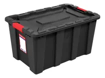Comprar Caja Organizadora Grande 100 Litros Baul Herramientas Color Negro