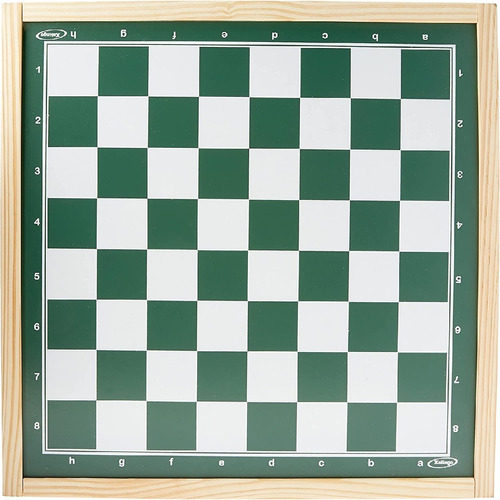 Tabuleiro De Xadrez Branco E Verde 50x50cm Xalingo Ref56410