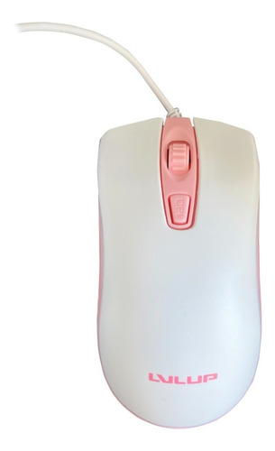 Imagen 8 de 9 de Teclado Mouse Y Diadema Gaming Lu745 Rosa