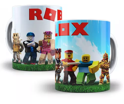 Caneca Personalizada Roblox com Nome (Mod.4)