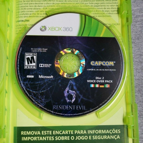 Resident Evil 6 - Xbox 360 (Usado)