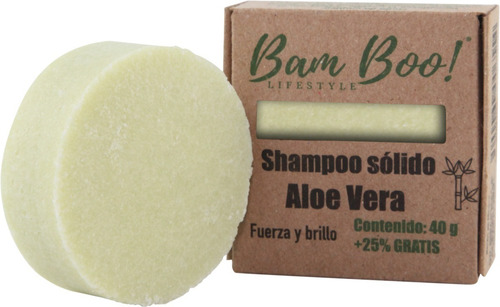 Shampoo Solido Aloe Vera Bam Boo! Lifestyle®