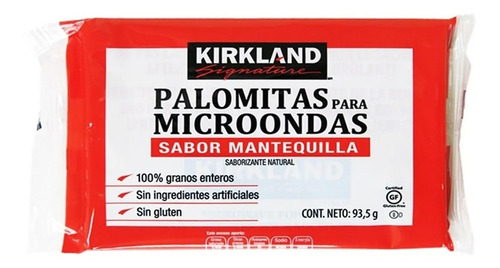 Palomitas Microondas Mantequilla Kirkland Signature C/44 Pzs