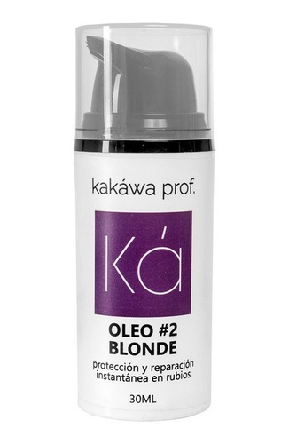 Óleo Blonde #2 Kakawa 30ml Platinados