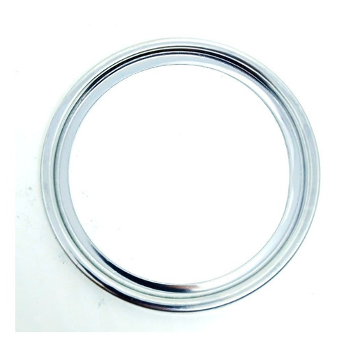 Porta Grelha Inox Redondo P/ Ralo Click 10cm Cromado