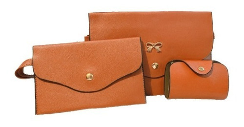 Bolso Combo 4 Piezas Envio Gratis Dama Moda Moderno Mujer