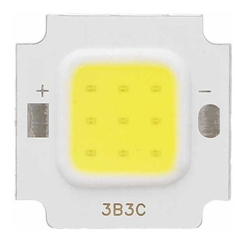 Led Chip 10w 9 A 12v Dc Luz Fria 900 Lm 3b3c Paquete 5 Und