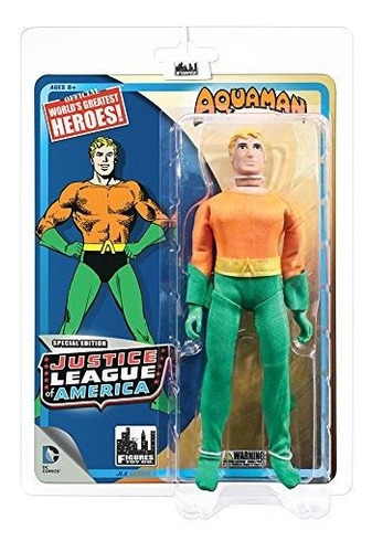 Figura Retro Aquaman De La Liga De La Justicia.