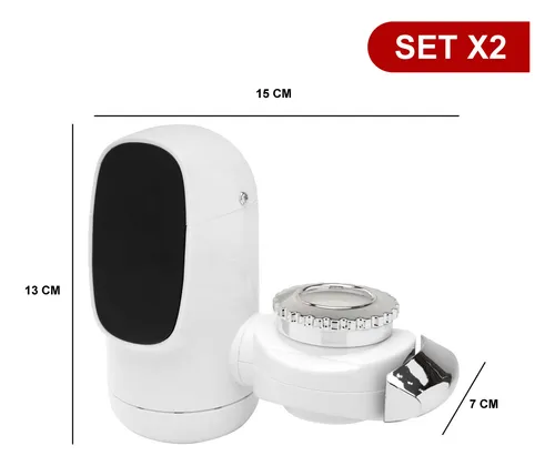 Set X2 Calentador De Agua Eléctrico Para Grifos