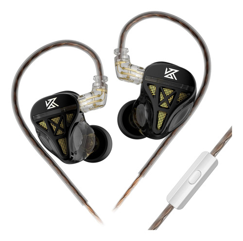 Kz Dqs 1dd Auriculares Intrauditivos Con Cable Con Micrófono