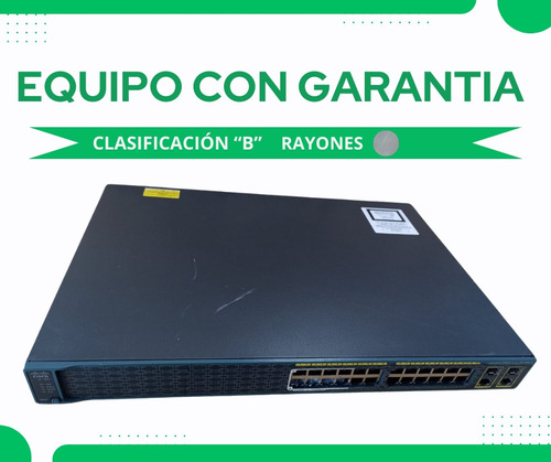 Switch Programable Cisco Ws-c2960-24 Para Videovigilancia (Reacondicionado)