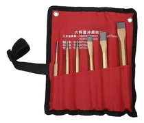 Comprar Juego 6 Cinceles Y Punzones Cromo Vanadio