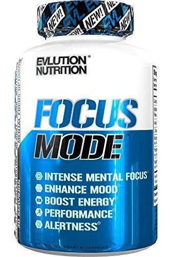 Evlution Nutrition Focus Mode Herbal Brain Function And