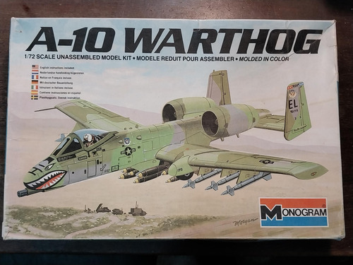 Avion A 10 1/72 Monogram Maqueta P Armar