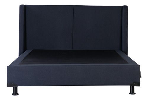 Cabecera Individual Dicasa Milan Azul + Box Dicasa Orly