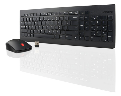 Combo De Teclado Y Mouse Inalámbrico Lenovo 510, Español La