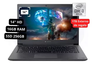 Laptop Dynabook Tecra A40g I3 10ma 16gb 256gb + 1tb Externo