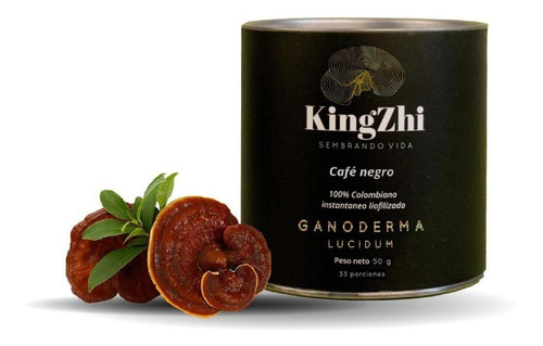 King Zhi Cafe Negro Tarro X 50 Gr