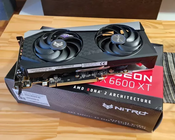 Placa De Video Amd Sapphire Nitro+ Radeon Rx 6600 Xt