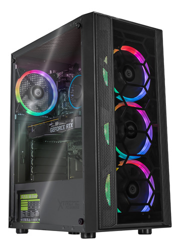 Xtreme PC Gaming GeForce RTX 3050 Core I3 12100F 16GB SSD 500GB WIFI Black