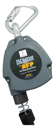 Cable Salvavidas Retráctil Afp Demon De 11 Pies Con Una Sola