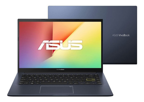 Ultrabook Asus VivoBook X413JA bespoke black 14", Intel Core i3 1005G1 8GB de RAM 512GB SSD 32GB Optane, Intel UHD Graphics G1 1366x768px Windows 10 Home