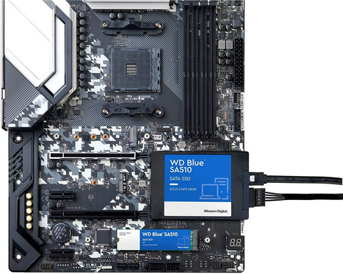 Disco Duro Ssd Sata 1tb 1000gb Wd Blue Sata 2.5'' 7mm