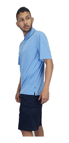 Remera Polo Dry Uv30 Unisex Texturada Varios Colores