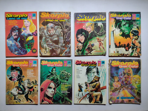 Revista Skorpio Lote De 5 Numeros (Usado)