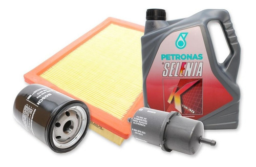 Kit Filtros + Aceite Selenia K 15w40 Fiorino 1.3 Fire 05-