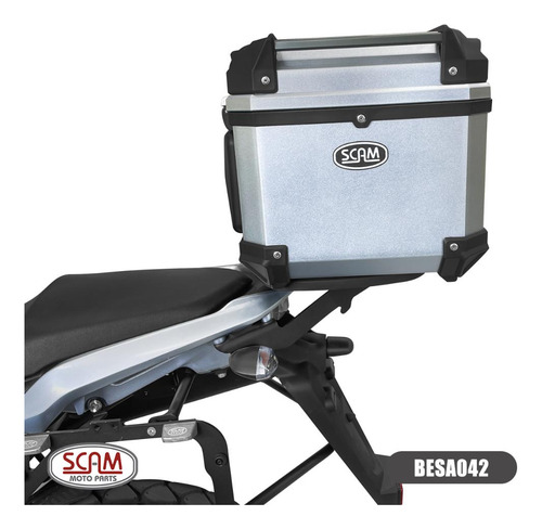 Bau Plastico Scam Besa042 Litros + Forro + Encosto + Base