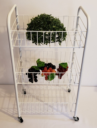 Imagen 7 de 10 de Canasto Para Verduras Con Ruedas Ordenador De Cocina