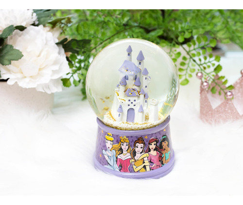 Bola De Nieve Silver Buffalo Disney Princess Castle 100 Ml