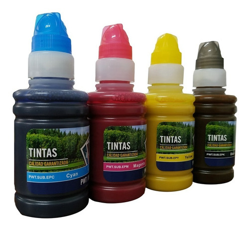 4 Tintas Tinta P/ Epson L375 L365 L220 L210 L395 En Belgrano