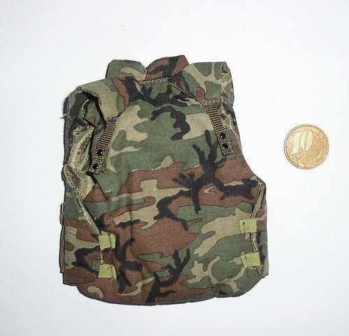 Acessório #153 Colete Pasgt Miniatura P/ Boneco Escala 1/6 (Usado)