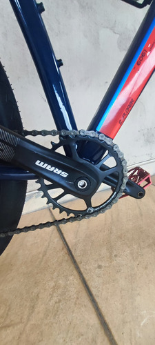 Bicicleta Aro 29 Caloi Explorer 20 18v Freio Hidráulico Azul 19 " (Usado)