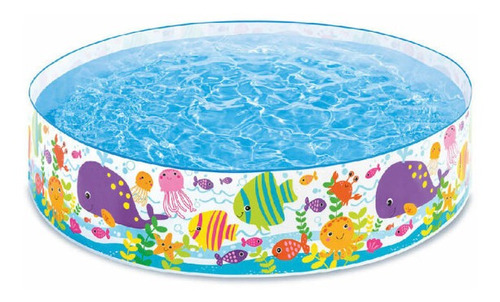 Piscina Ridiga Dura Plástica P/ Niños 1.83mx38cm Redonda 