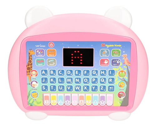 Tableta Educativa De Juguete Para Niños Que Aprenden, Electr