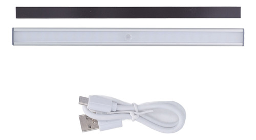 Tira De Luz Con Sensor De Movimiento Recargable Por Usb, 72