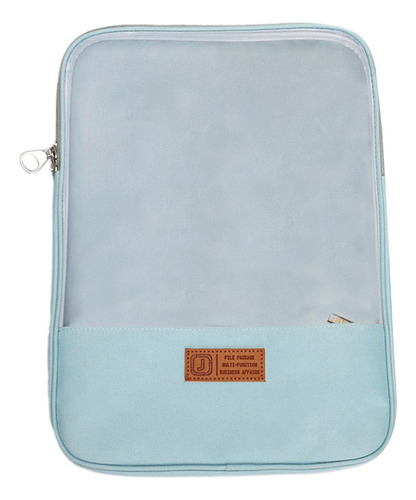 Bolsa Para Documentos, Tamaño Carta A4, Impermeable, Translú