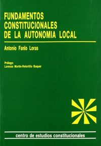 Libro Fundamentos Constitucionales De Autonomã­a Local. -...