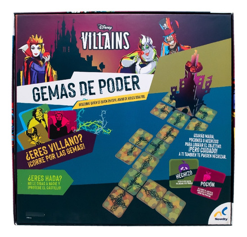 Disney Villanos Juego Mesa Gemas De Poder Novelty Villains