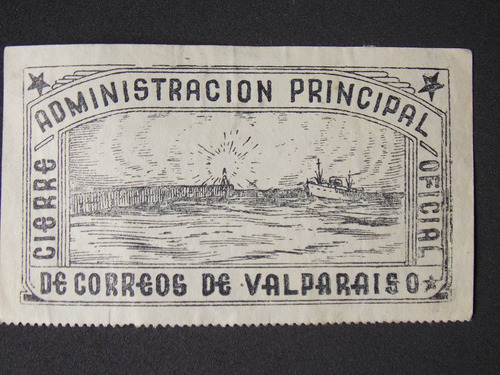 Antique, Gran Cierro Oficial Valparaiso Año 1944