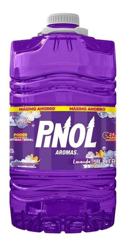 Limpiador Desinfectante Pinol Aromas Lavanda 5.1 L