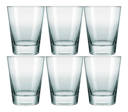 Vaso Nadir 220 Ml Old Fashion Conica X6 Unid. 