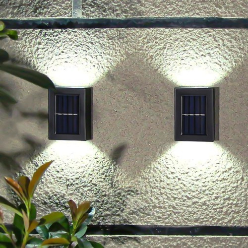 X6 Foco Lampara Aplique Led Solar Exterior Impermeable
